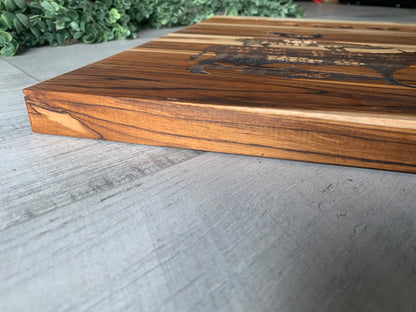 Smoke That XL Cutting Board, I'd Smoke That Cutting Board Meat Temp Guide, Gift for Dad, Grilling gift, Grilling chopping blo