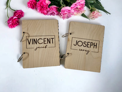 Personalized Birthday Card Holder, Greeting Cards, Wedding Cards, Cards of Christmas Past  Wood Card Keeper, Special Occasion