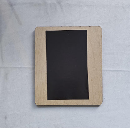 Personalized Photo Magnet, Custom Picture Magnet,  Engraved 3D Wood Magnet, Mini Picture Frame