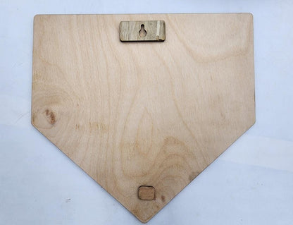 Personalized Softball Senior Night Gift, Home Plate Plaque Custom Decor