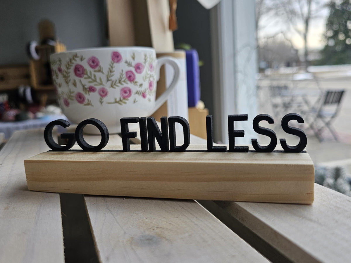 Custom Quote Desktop Sayings, Tabletop quotes, Wood Letter Ledge, Funny Desk Sign, Interchangeable sign, Statement Personaliz