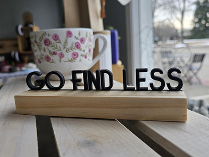 Custom Quote Desktop Sayings, Tabletop quotes, Wood Letter Ledge, Funny Desk Sign, Interchangeable sign, Statement Personaliz