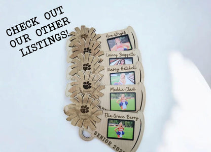Cheer Coach Gift, Cheerleading Plaque,  team gift to coach, great season award, Thank You Coach 2025 2026 Cheer