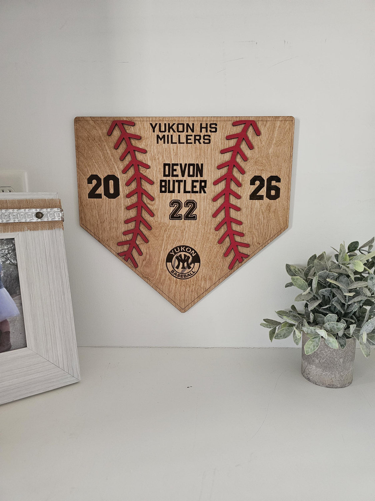 Custom Baseball Senior Night Gift, Personalized Baseball Player Senior Year Gift 2026 Baseball Grad