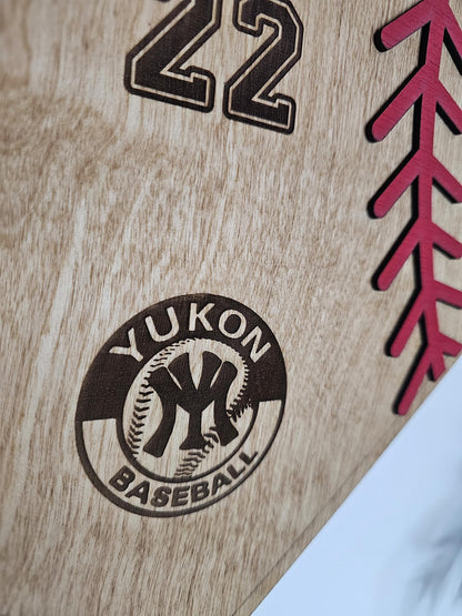 Custom Baseball Senior Night Gift, Personalized Baseball Player Senior Year Gift 2026 Baseball Grad