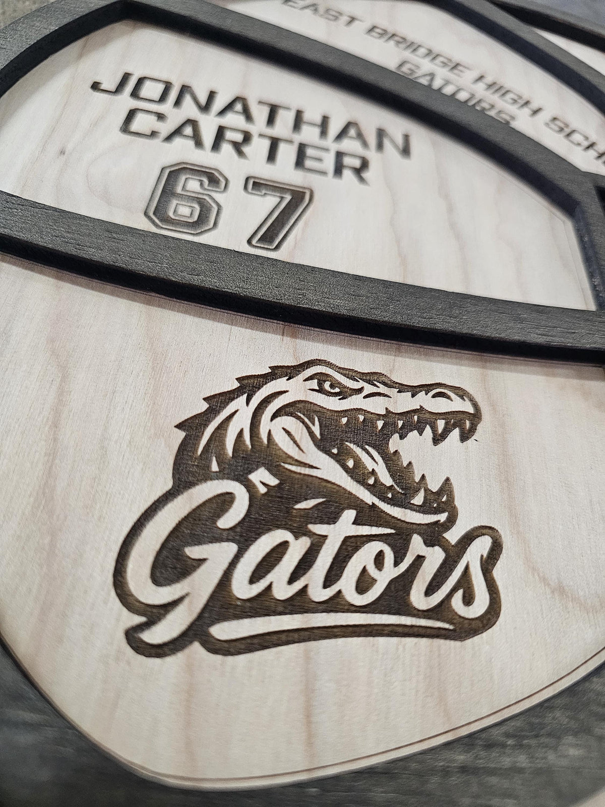 Personalized Basketball Senior Night Gift| Custom Wood Basketball | Basketball Player Name Sign | Photo Basketball Plaque | C
