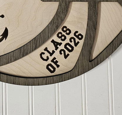Personalized Basketball Senior Night Gift| Custom Wood Basketball | Basketball Player Name Sign | Photo Basketball Plaque | C