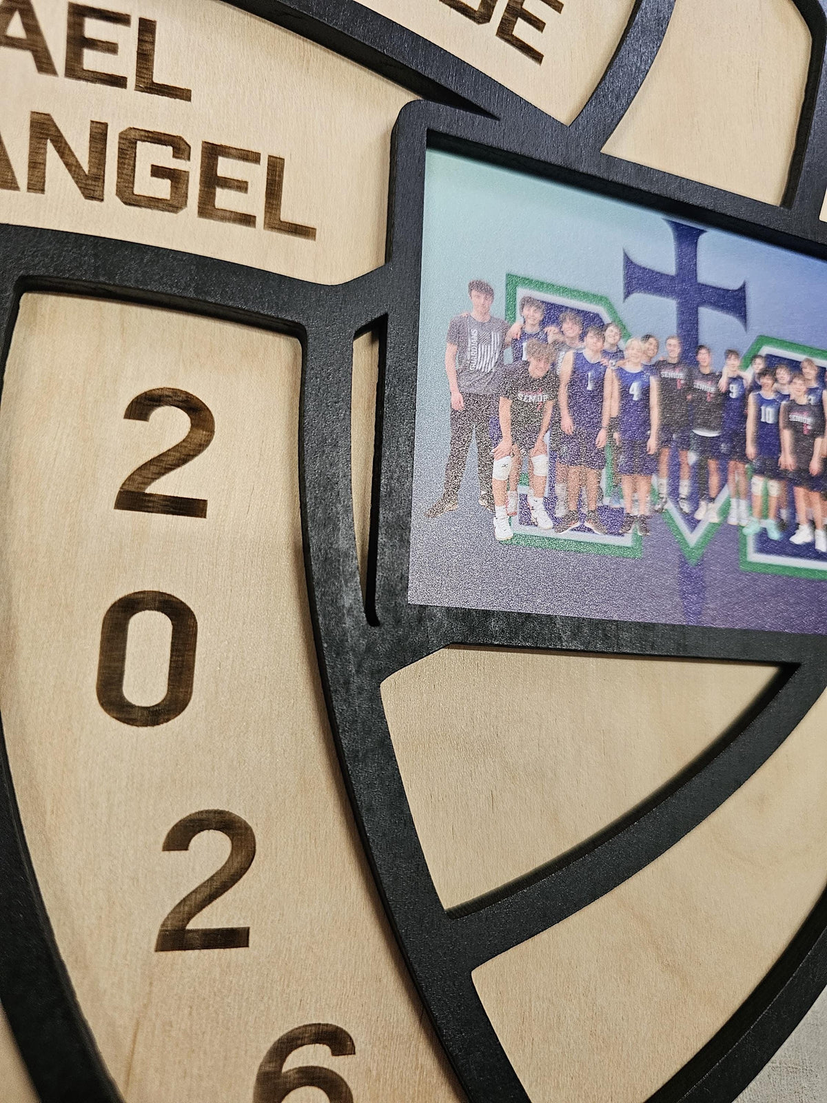 Personalized Volleyball Senior Night Gift | Custom Volleyball Plaque with Photo | Senior 2026 Sign | Volleyball Player Gift |