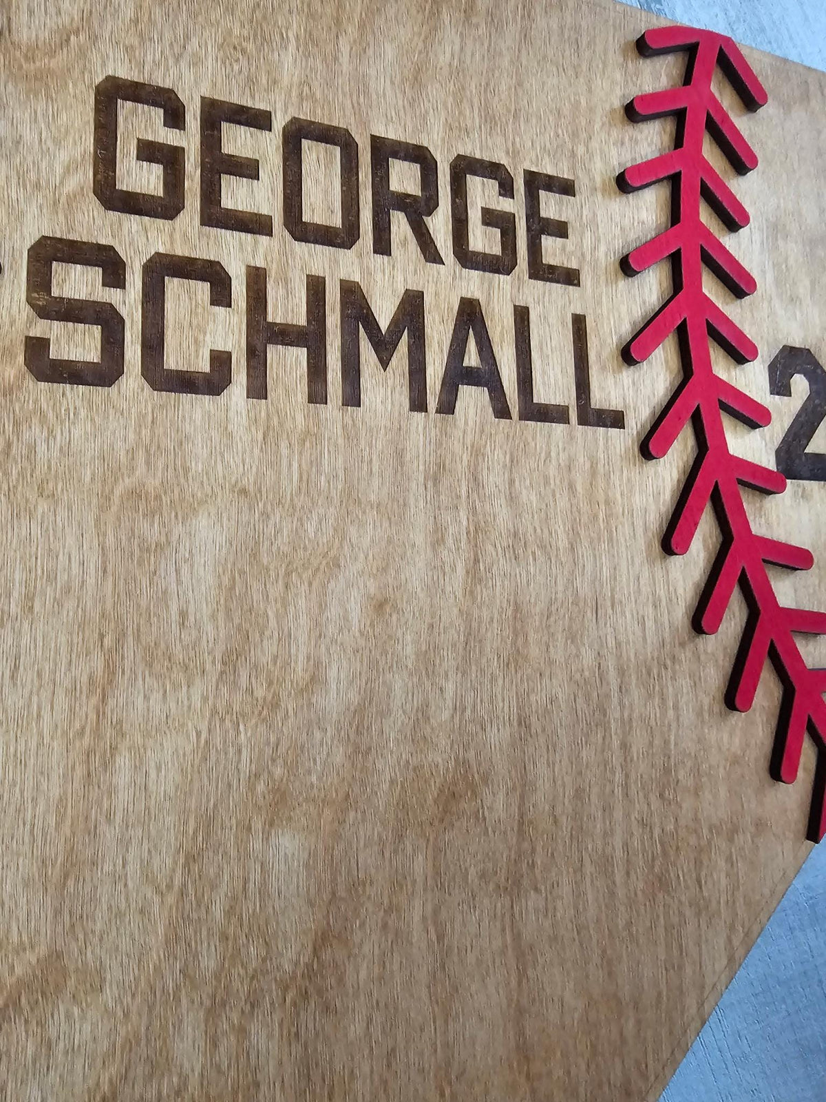 Personalized Baseball Guest Book Sign | Custom Baseball Guest Book | Home Plate Signature Board | First Birthday Party Decor 