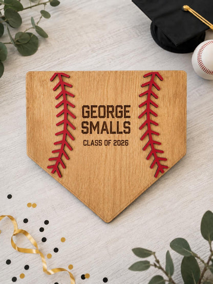 Personalized Baseball Guest Book Sign | Custom Baseball Guest Book | Home Plate Signature Board | First Birthday Party Decor 