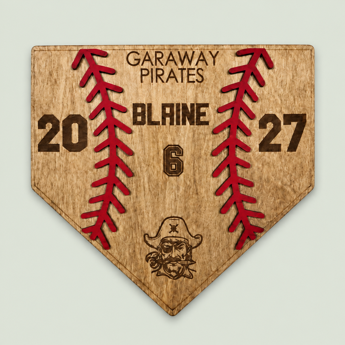 Custom Baseball Senior Night Gift, Personalized Baseball Player Senior Year Gift 2026 Baseball Grad on soft sage background